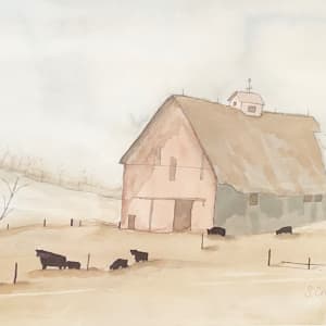 Winter Barn by Shelley Crouch, Image 1.