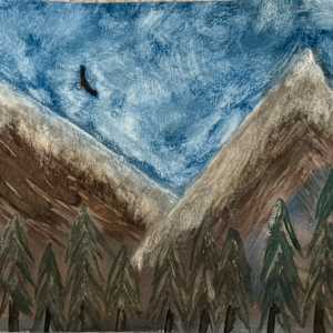 Purple Mountain Majesty by Shelley Crouch
