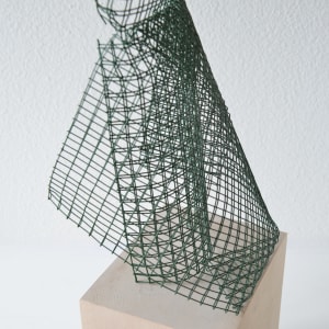Mesh composition 001 by Gerhard Petzl  Image: Mesh composition 001-detail bottom