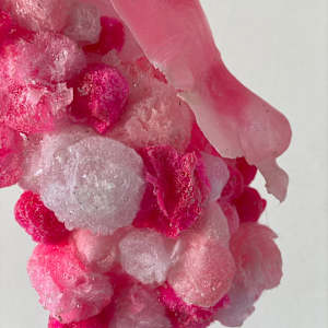 Mask - Iced fluffy, balls 25005 by Gerhard Petzl  Image: Iced,  fluffy balls mask - pink