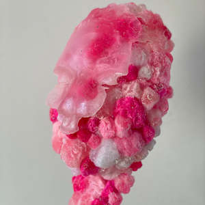 Mask - Iced fluffy, balls 25005 by Gerhard Petzl  Image: Iced,  fluffy balls mask - pink