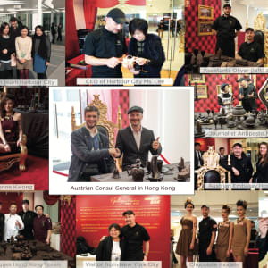 The Royal Feast baroque table by Gerhard Petzl  Image: Potpourri picture mix of team, moderators and visitors.