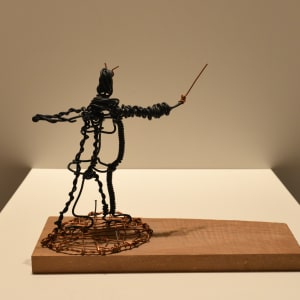 The fencer (der Fechter) by Gerhard Petzl 