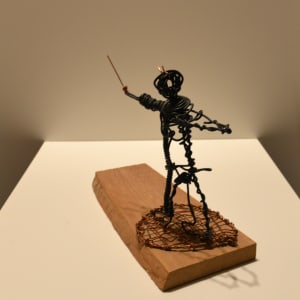 The fencer (der Fechter) by Gerhard Petzl 