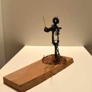 The fencer (der Fechter) by Gerhard Petzl 