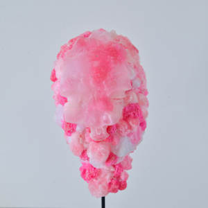 Mask - Iced fluffy, balls 25005 by Gerhard Petzl  Image: Iced,  fluffy balls mask - pink