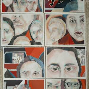 Paper TheatRE (sketches) by MOMAR., Image 1.
