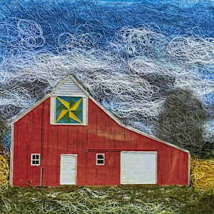 Red Barn by Irmgard Geul, Image 1.