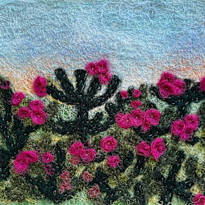 Blooming Chollas by Irmgard Geul, Image 1.