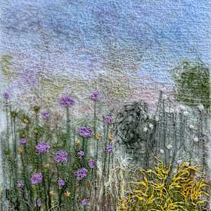 Wildflowers Triptych III by Irmgard Geul