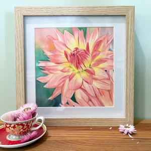 In Full Bloom (dahlia) by Polla Posavec 