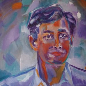 Portrait of Alexander Kraft van Ermel by Maryleen Schiltkamp