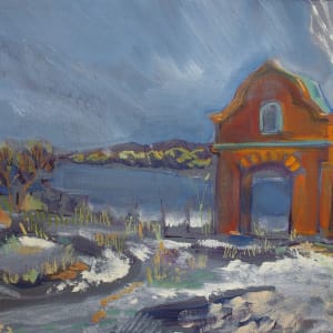 Gate at the Volkov River by Maryleen Schiltkamp