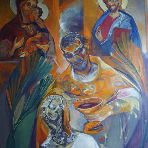 Cвятое Причастие  (Holy Communion) by Maryleen Schiltkamp