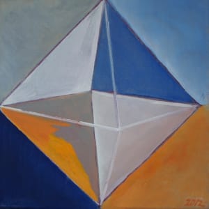 Plato - Octahedron (Air) by Maryleen Schiltkamp