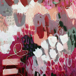 "She wore red like a wildfire" by Erin Mullis