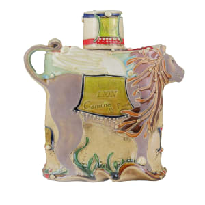 Lion Flask by Carol Long 