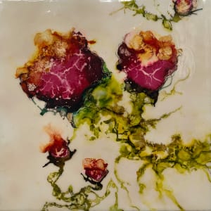 Encaustic Wild Flowers by Jacqueline Gonzalez Wooton, Image 1.