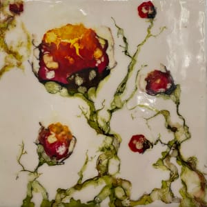 Encaustic Wild Flowers by Jacqueline Gonzalez Wooton, Image 1.