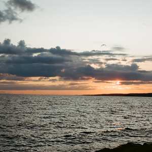 Sunset, Lake Nipissing by Emily MacDonell