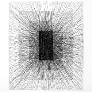 1000 Lines Crossed by Aaron Outhwaite 