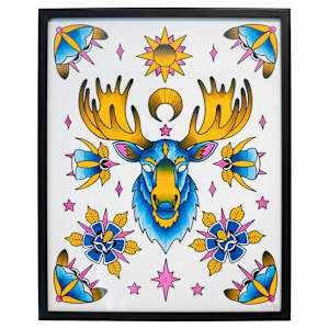 Sunny Moose by Geoff Sullivan