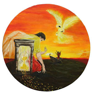 Weary Sandman by Joyce Effinger