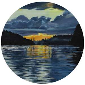 View from the Cottage by Melanie Courchesne