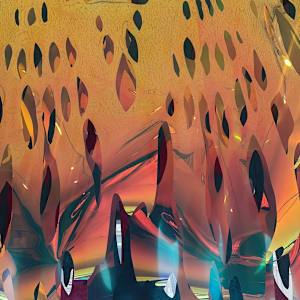 Fibre Optic / Radiant Light, 2014 by Lizz Aston 