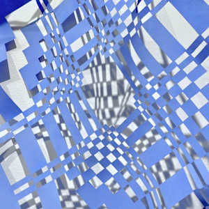Optical Weave Pattern - Refract 2025 by Lizz Aston 