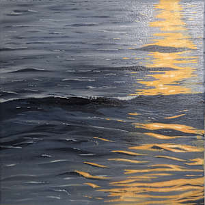 Sunset on the Lake by Brianna Clark