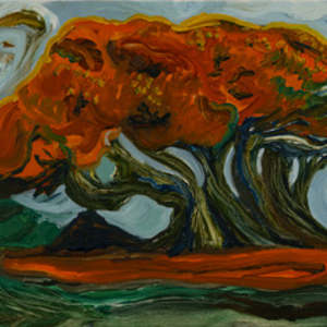 Orange Flame by Vicki Arthur