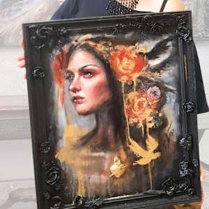 She Talk To Angels by Sara Leger, Image 2.