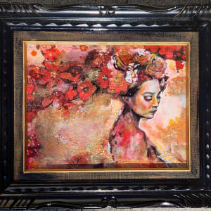 Beautiful, Fierce and Free with Bespoke Frame by Sara Leger - Cherry Bomb Studio