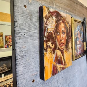 A Queen And Her Bees by Sara Leger 