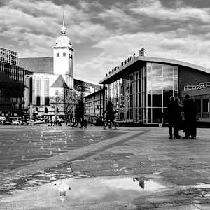 Koln Reflection by Louise O