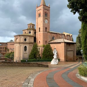 Monte Oliveto Maggiore by Louise Olko