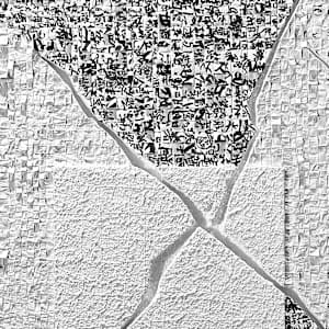 Abstract 21 by Louise O