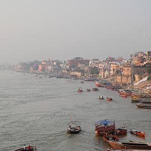 Ganges Morning by Louise O