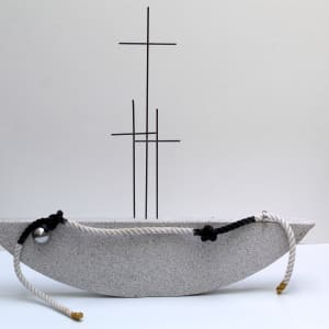 The boat of silence - Das Boot der Stille No. 2 by Joël Equagoo  Image: Boot der Stille No. 2