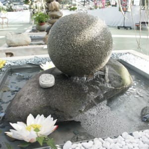 Natural Stone Fountains #678 by Joël Equagoo  Image: Fountains #678