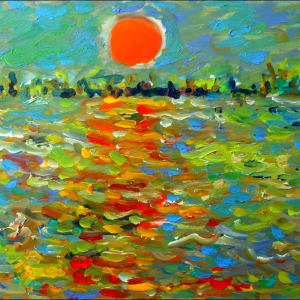 You're my Sunshine !  ( Original Painting ) by Joël Equagoo