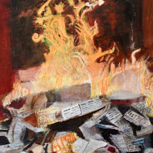 The Burning of the Books by Skyler Solondz, Image 1.