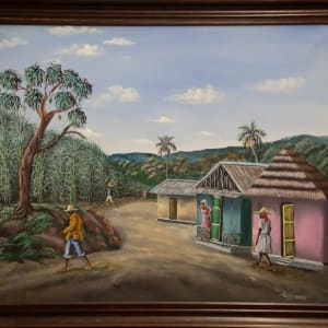 Village Landscape 2 by Eddy Azor