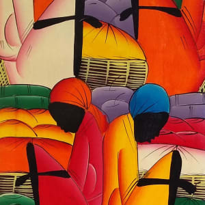 Ladies at the Market by Andre