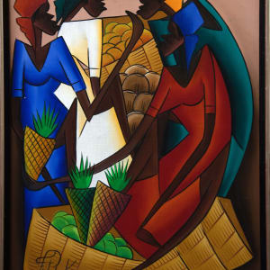 Women with Pineapples by Frit Rock