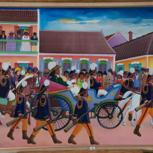 Défilé sous escorte by Jacques-Richard Chery