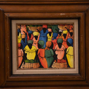 Group of Women with Baskets by Paul Meme