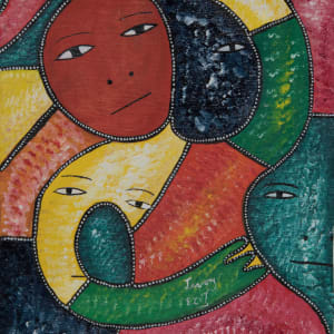 Mulitcolored abstract (Levoy Exil) by Levoy Exil