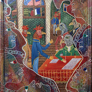 La Vente de la Louisiane by Frantz Zephirin, Image 1.